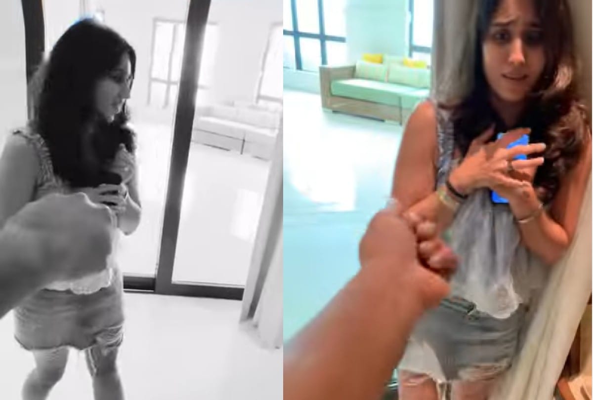 Rohit sharma dose prank with wife ritika watch viral video