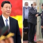 चीन की धमकी के बावजूद फ्रांस के सांसद अलेन रिचर्ड ताइवान पहुंचे।