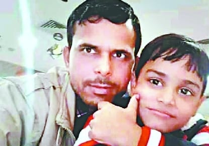 Hariom was not much educated, used to drive