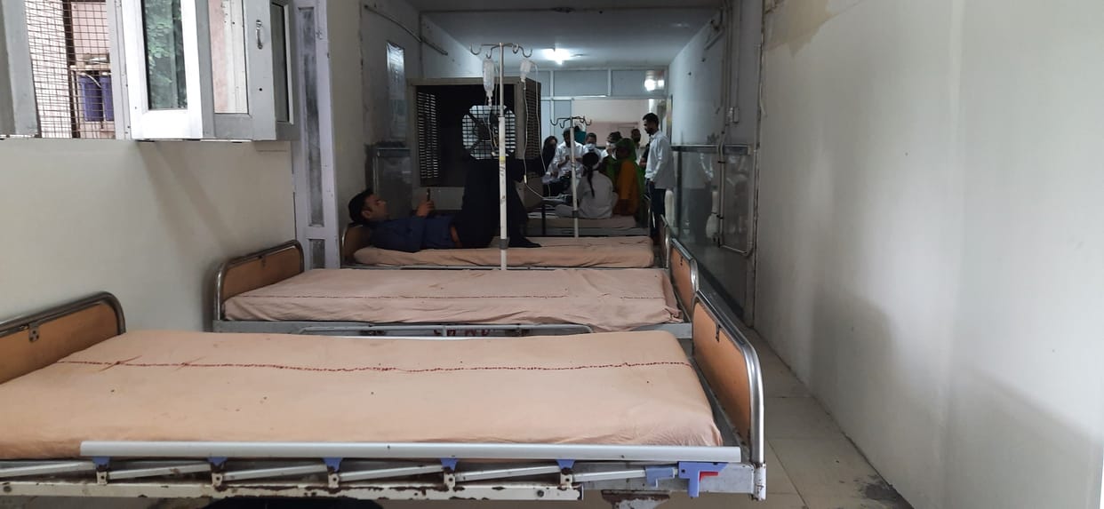 Facility: Emergency department renovated, now seven patients will get bed facility instead of two in the dressing room