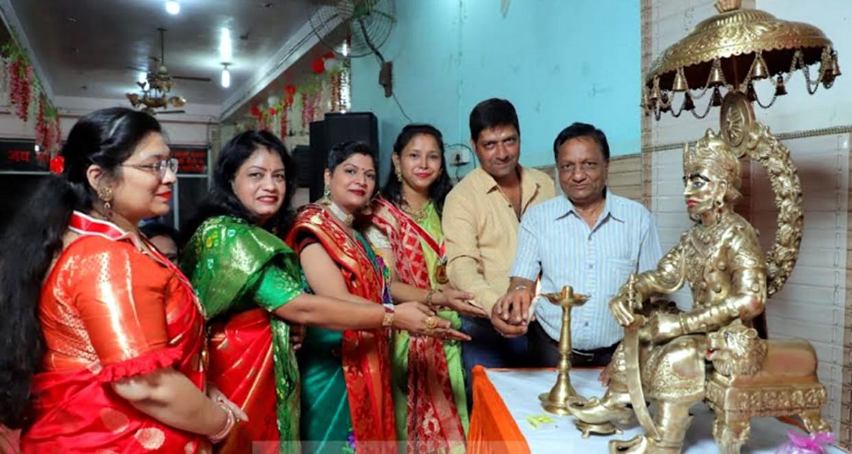 Maharaja Agrasen Jayanti: Agrawal Mahila Sabha organized One Minute Couple Game Competition