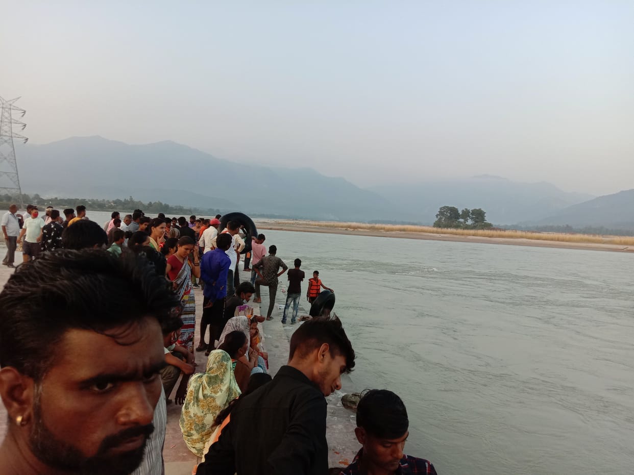 Drowning in Sharada river Tanakpur