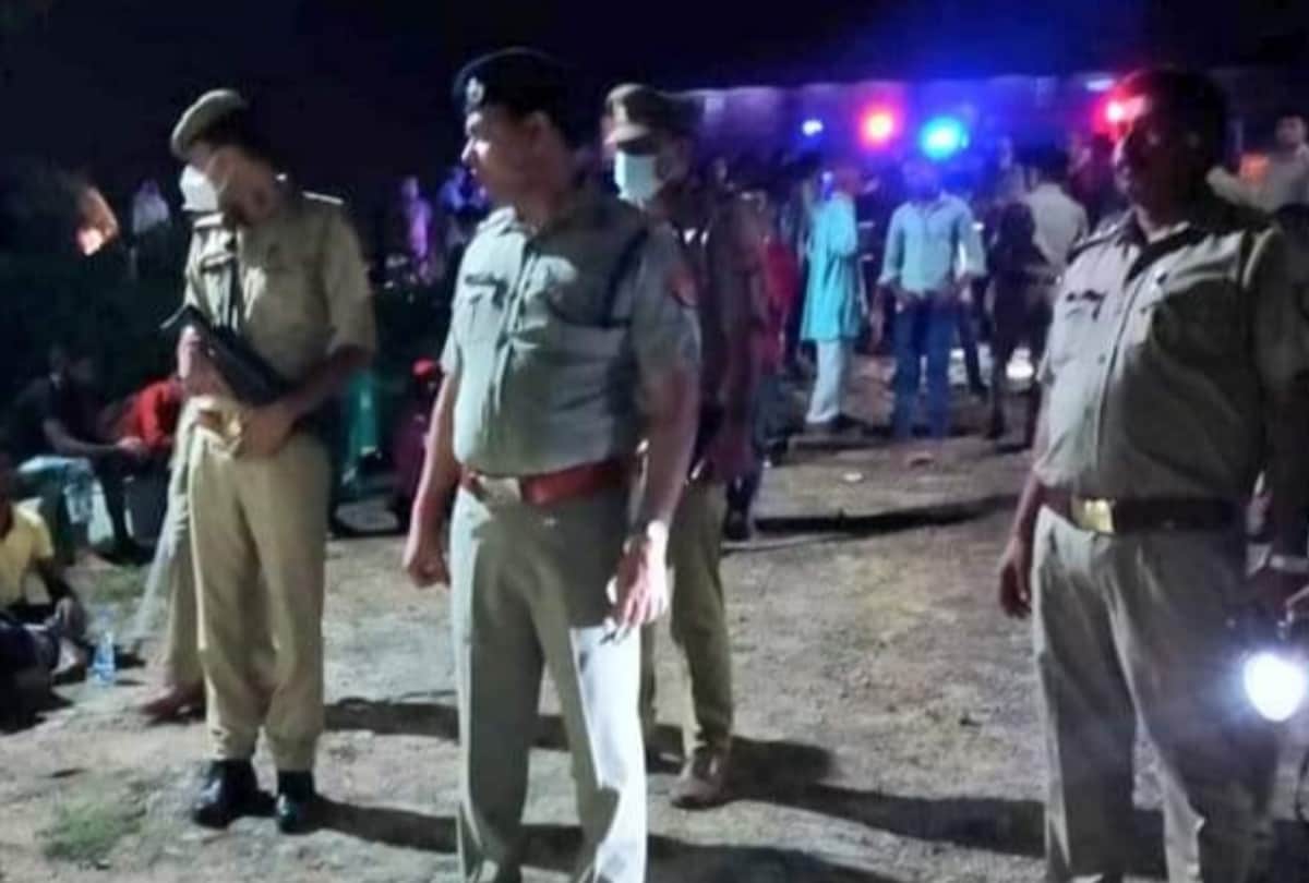 Many injured in an accident in Barabanki.