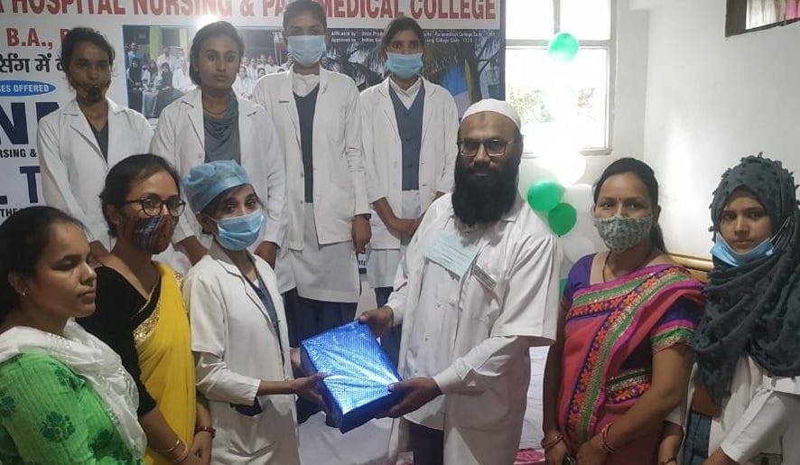 Meritorious students honored in the annual function of Paramedical College