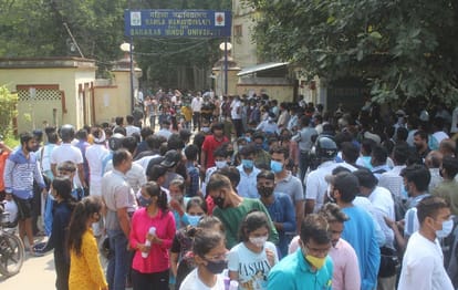 Question on NTA arrangement of BHU Entrance 2021 campaign started on social media regarding delay in admit card and other issues