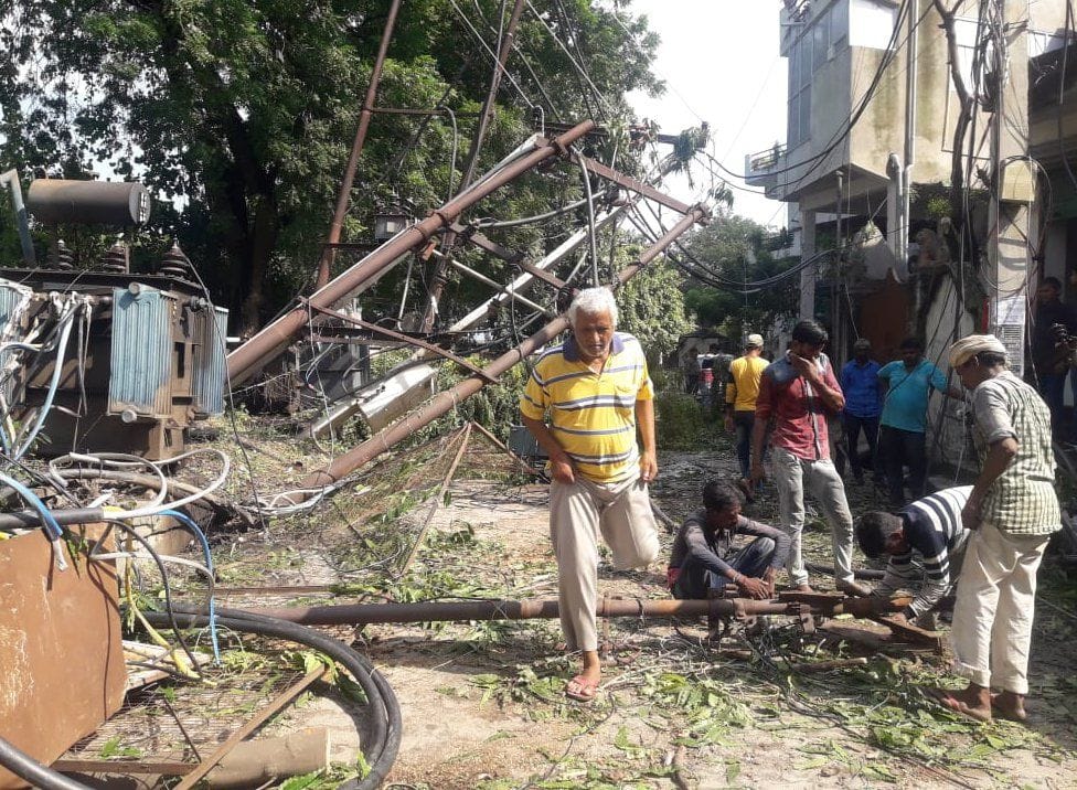 The electricity of the city could not be restored even after 40 hours, there was an outcry