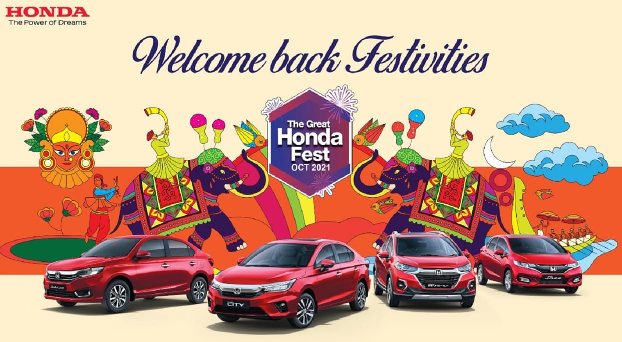 honda car offers october 2021 the great honda fest 2021 honda car discount october 2021 honda city honda amaze honda wrv honda jazz
