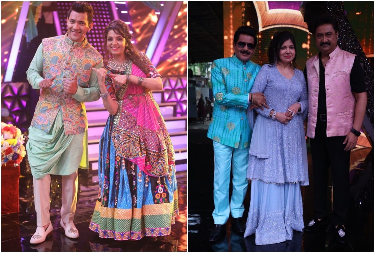 Navaratri 2021 Kumar sanu alka yagnik udit narayan pawandeep rajan and arunita kanjilal to perform at shaandaar navaratri night