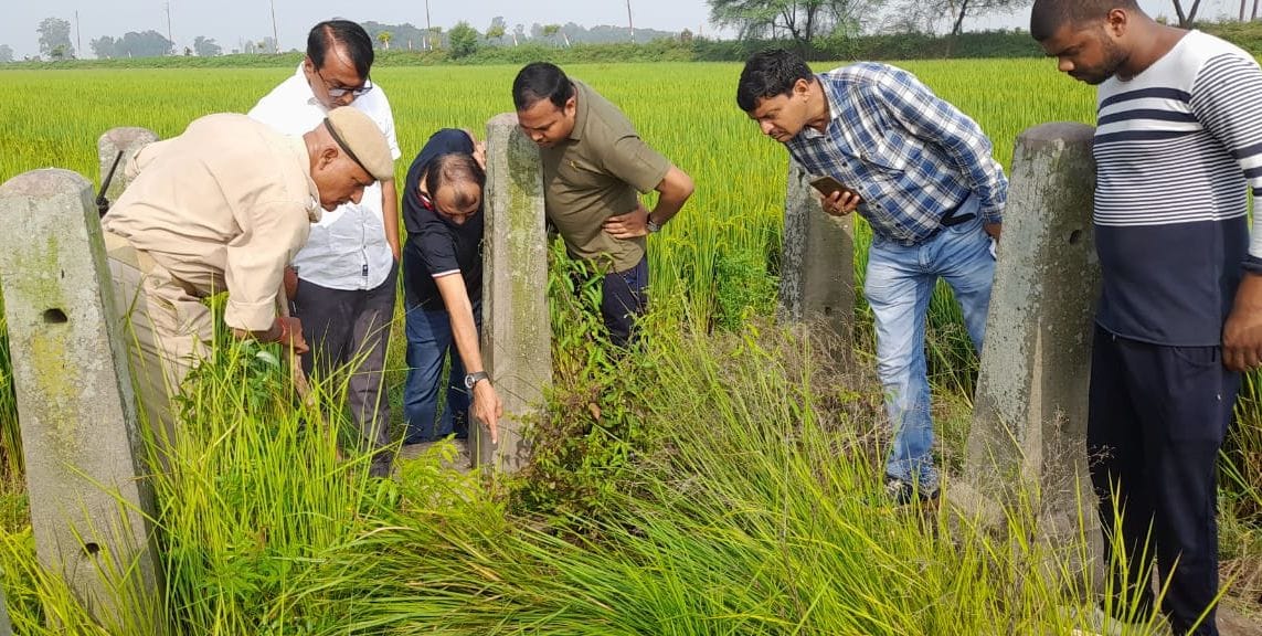 Inspection of Amargarh martyr site and origin of Aami river