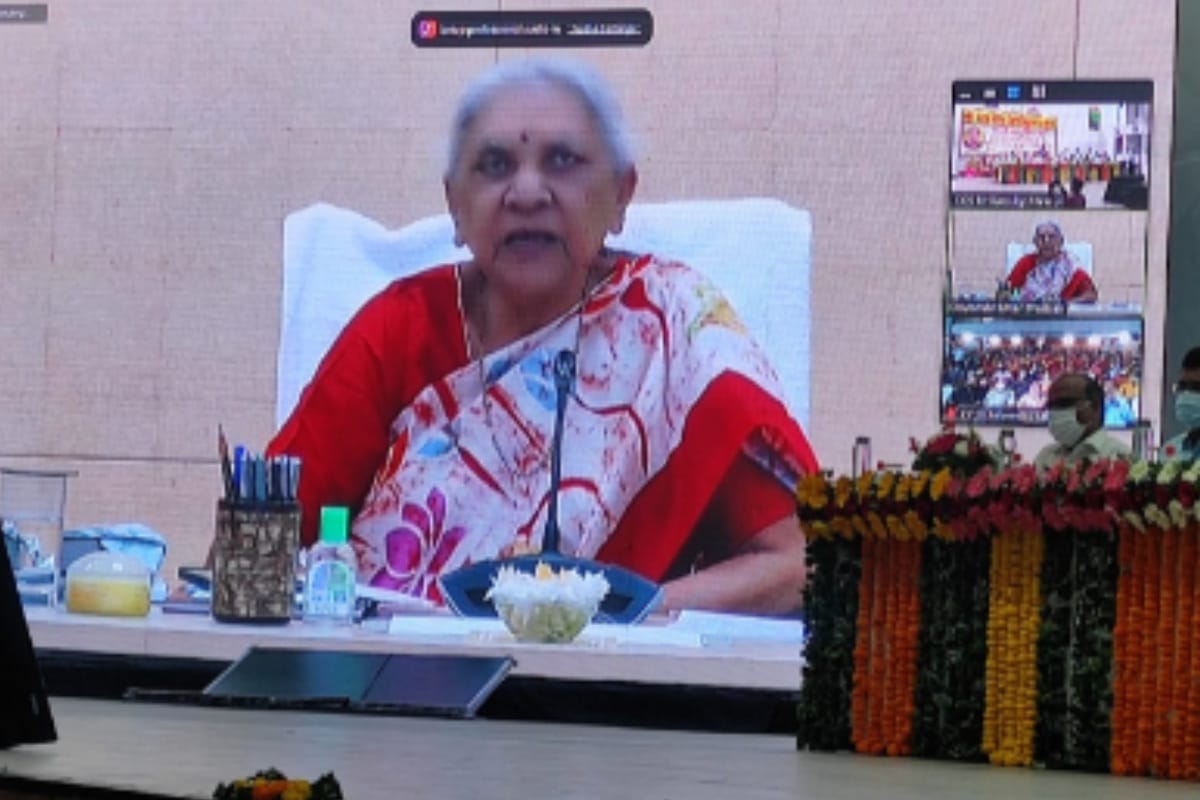 UP Governor Anandi Ben in Aligarh on 18th July
