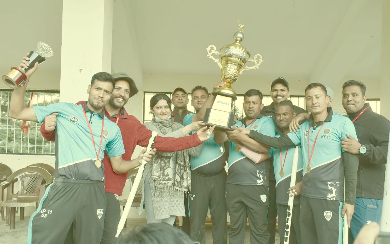 police team win turnament beat education team
