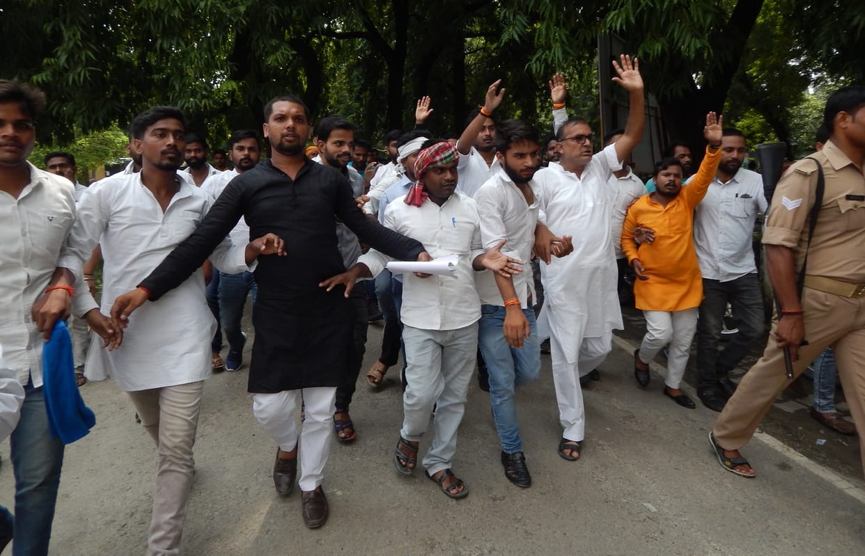 Students arrested for suspension of CMS