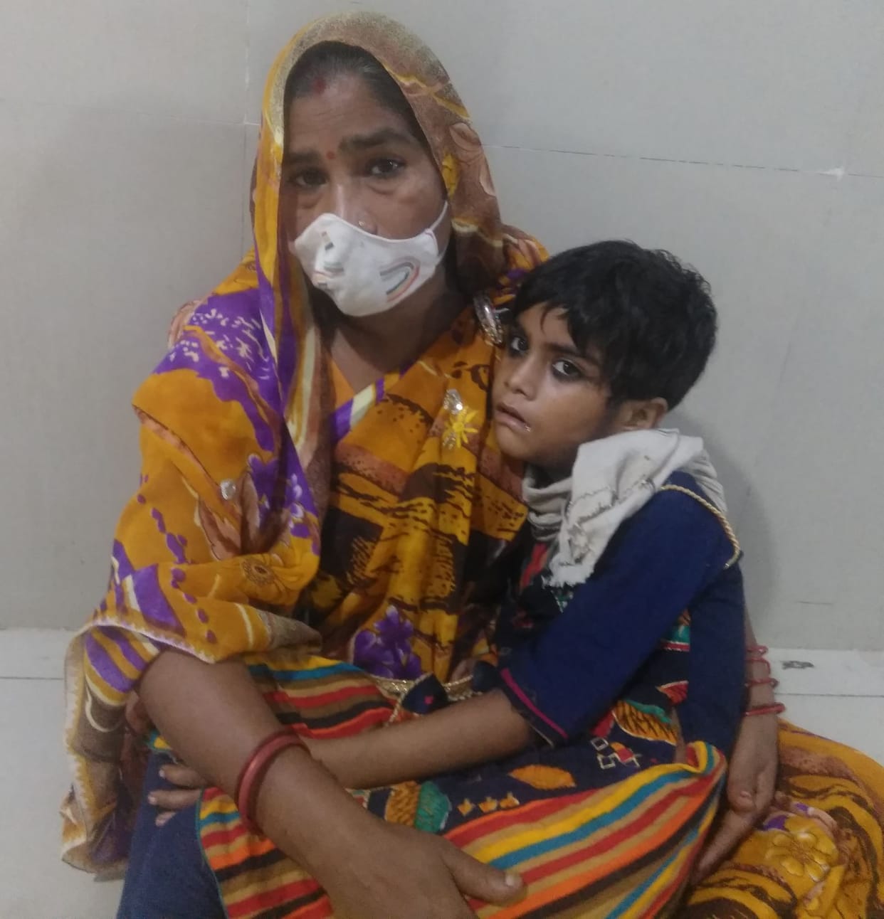 The condition of the woman deteriorated after the injection, the family created a ruckus