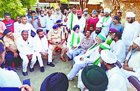 Rakesh Tikait reached journalist Raman's house