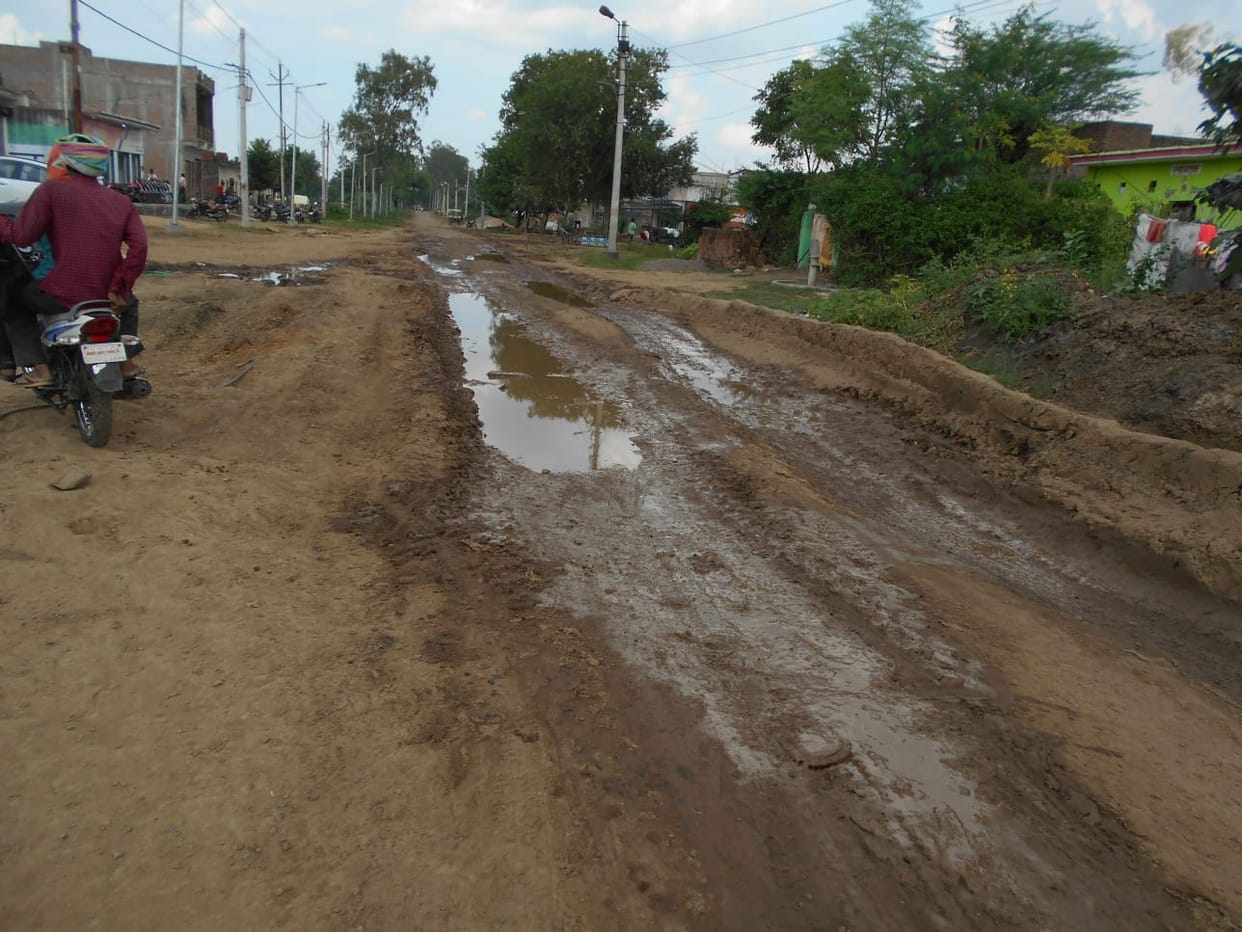 pali tahsil, shabby road