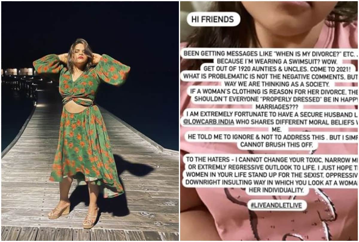 Vidyulekha raman slams trollers who asked when she is getting divorce as she is wearing swimsuit