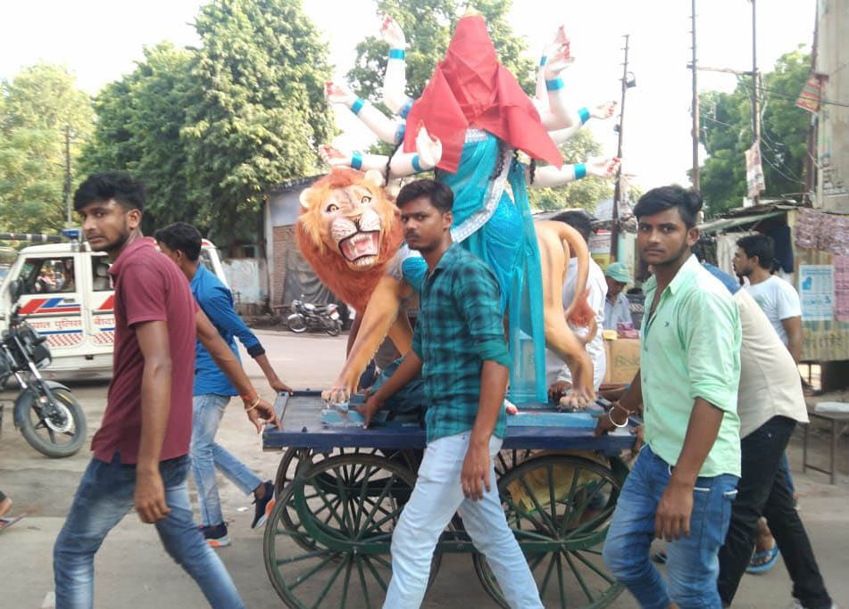 Navratri from today, preparations complete in temples and pandals