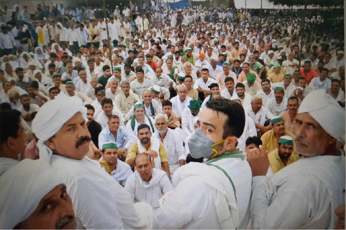 RLD President Jayant Chaudhary gets emotional during speech in Muzaffarnagar and see photos