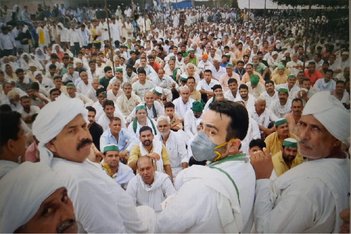 RLD President Jayant Chaudhary gets emotional during speech in Muzaffarnagar and see photos