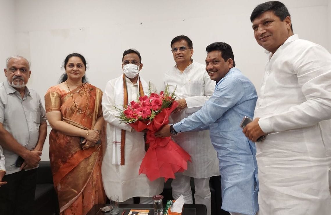 Gobind Kanda met BJP leaders