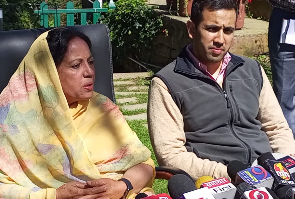 mandi parliamentary constituency by-election congress candidate Pratibha Singh statement