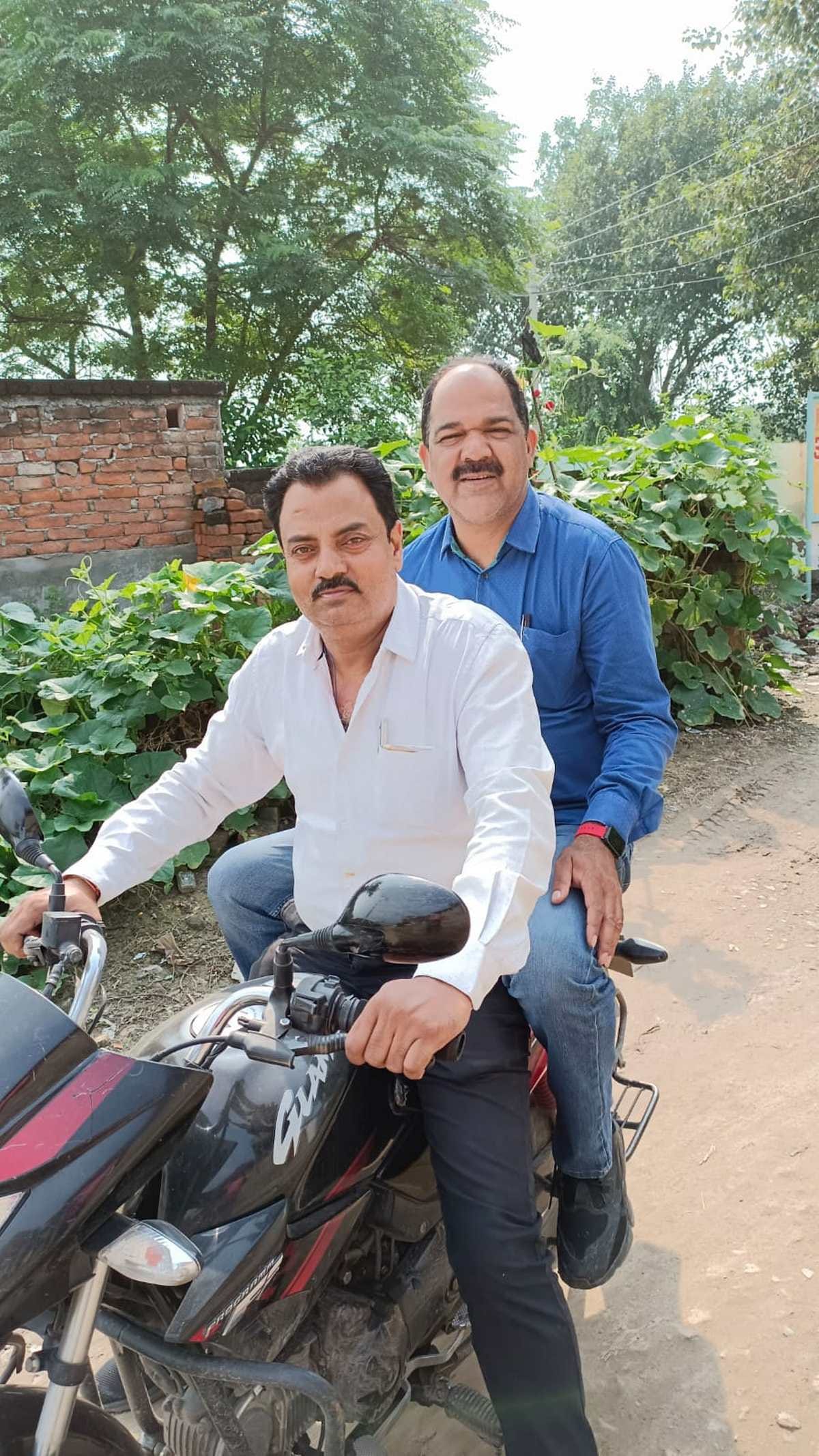 BSA came out by bike to inspect schools eight teachers got found absent in Varanasi