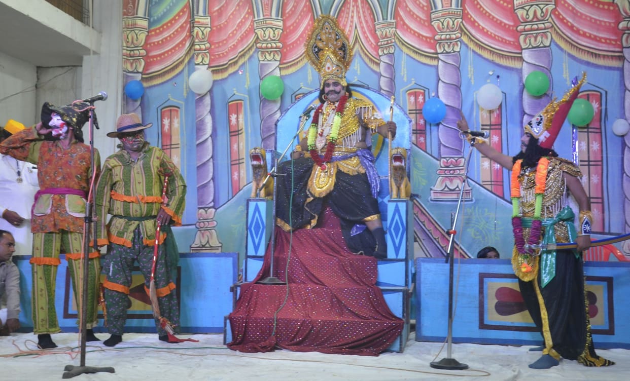 Ramlila: Ravana-Vedvati's dialogue was appreciated by the audience