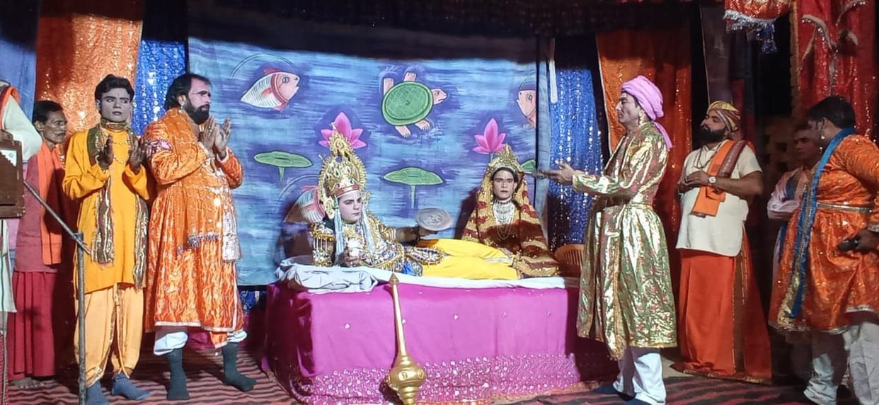 138 years ago, the Ramlila of Guwara Taibpur was lit by torching