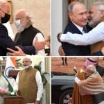 प्रधानमंत्री नरेंद्र मोदी और विदेशी नेताओं से उनके रिश्ते।
