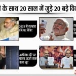 पीएम मोदी के सत्ता में रहते हुए 20 साल पूरे।