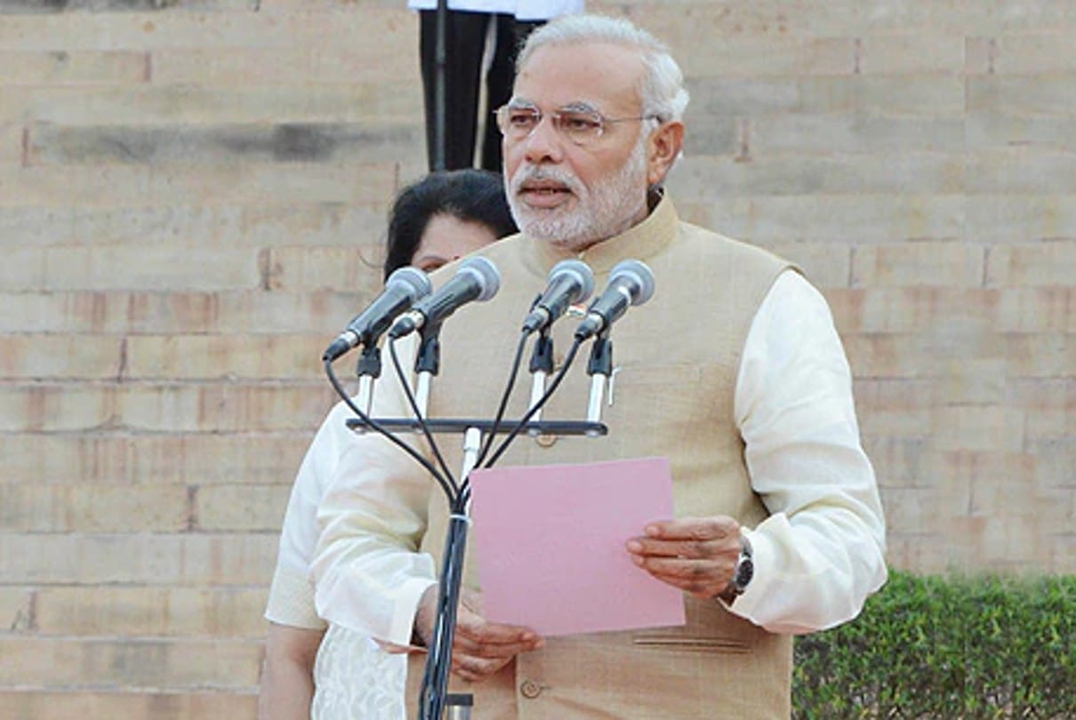 delhi bjp starts postcard campaign as pm modi completes 20 years as public representative