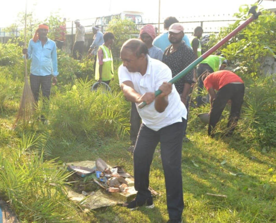 76 officers including DM handled the broom
