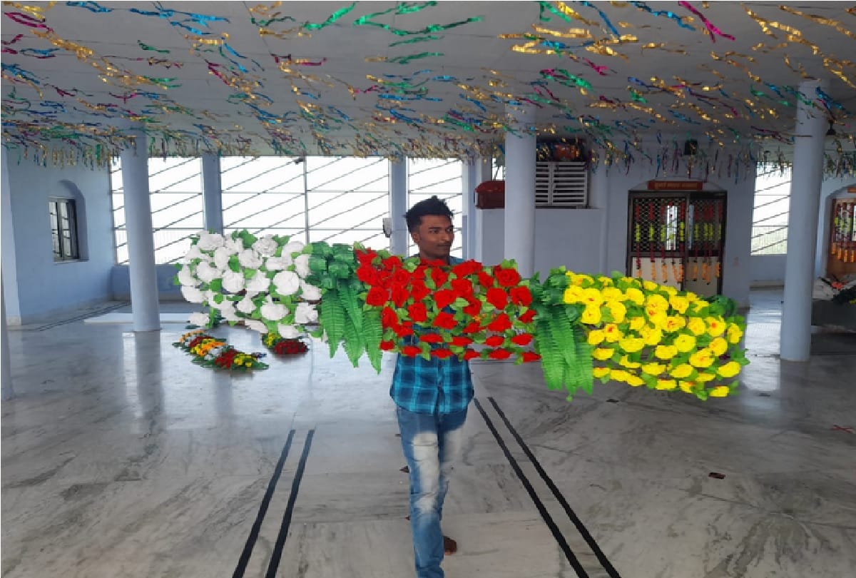 Navratri: City of temples painted in the colors of Mother Bhagwati, see special pictures of preparations
