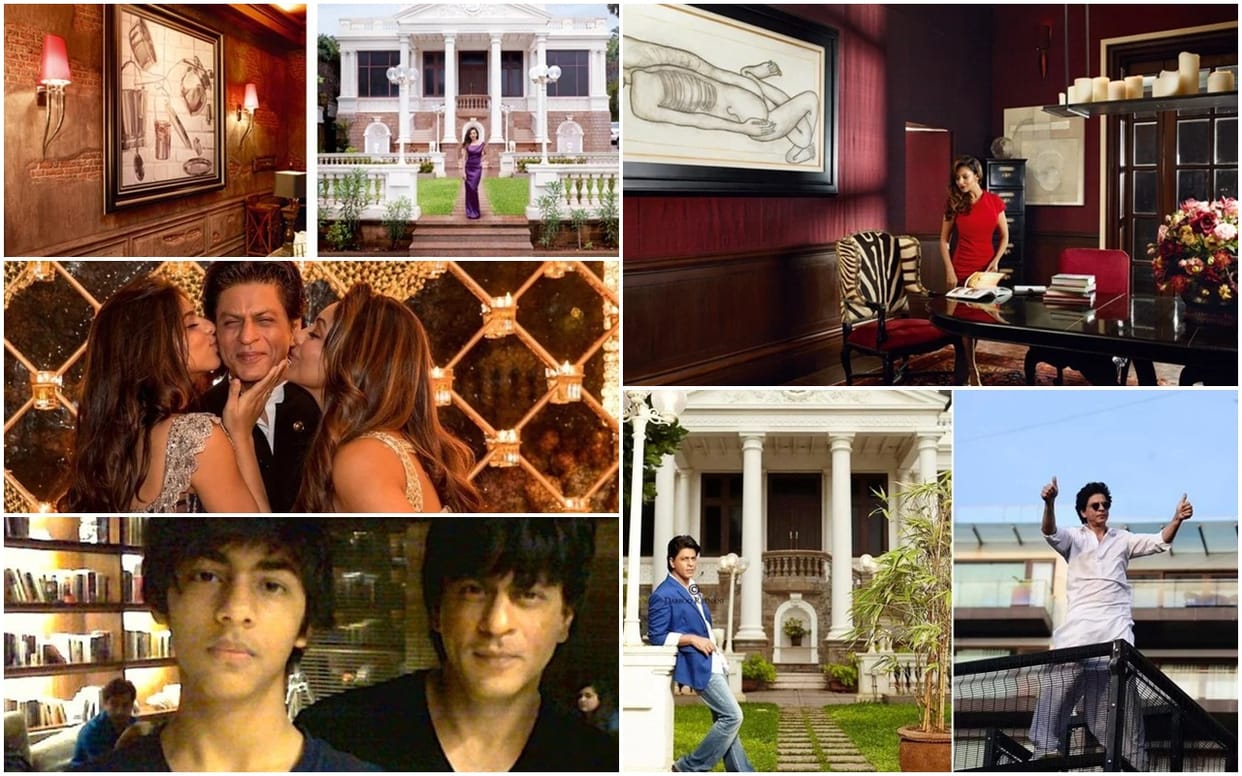 Shah Rukh Khan Aryan khan Luxury mansion Mannat inside pictures ncb