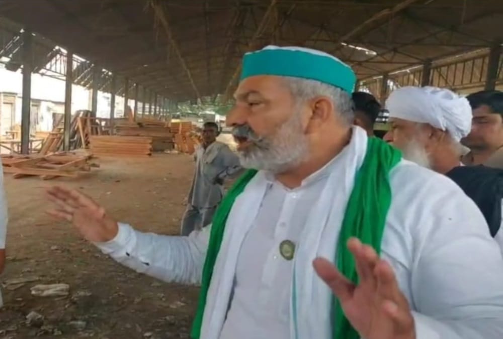 Uttarakhand News: Rakesh Tikait reached Rudrapur and meets Injured Farmers