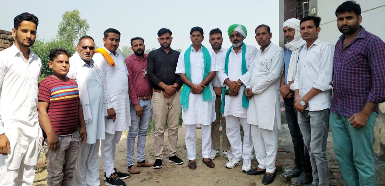 Announcement of opposition to Chief Minister Manohar Lal's program