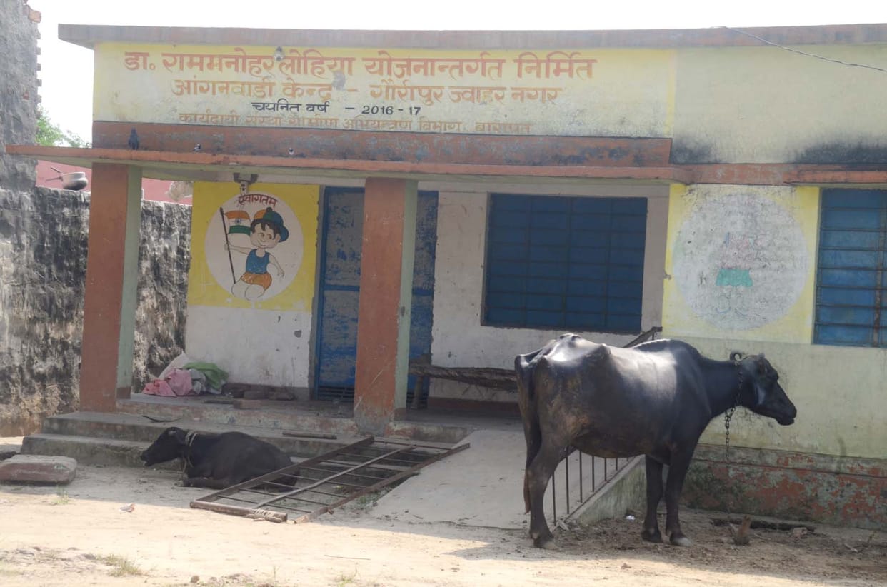 Anganwadi center made tabela