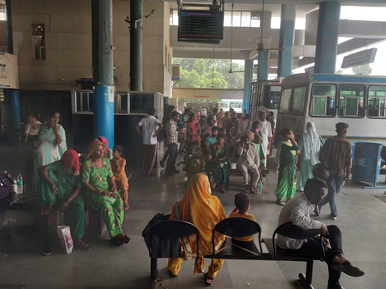 15 roadways buses with police companies, passengers upset due to less rounds