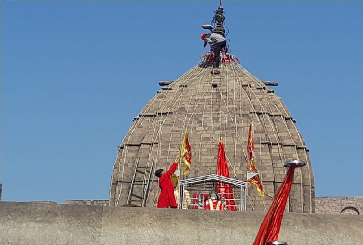 Navratri: City of temples painted in the colors of Mother Bhagwati, see special pictures of preparations