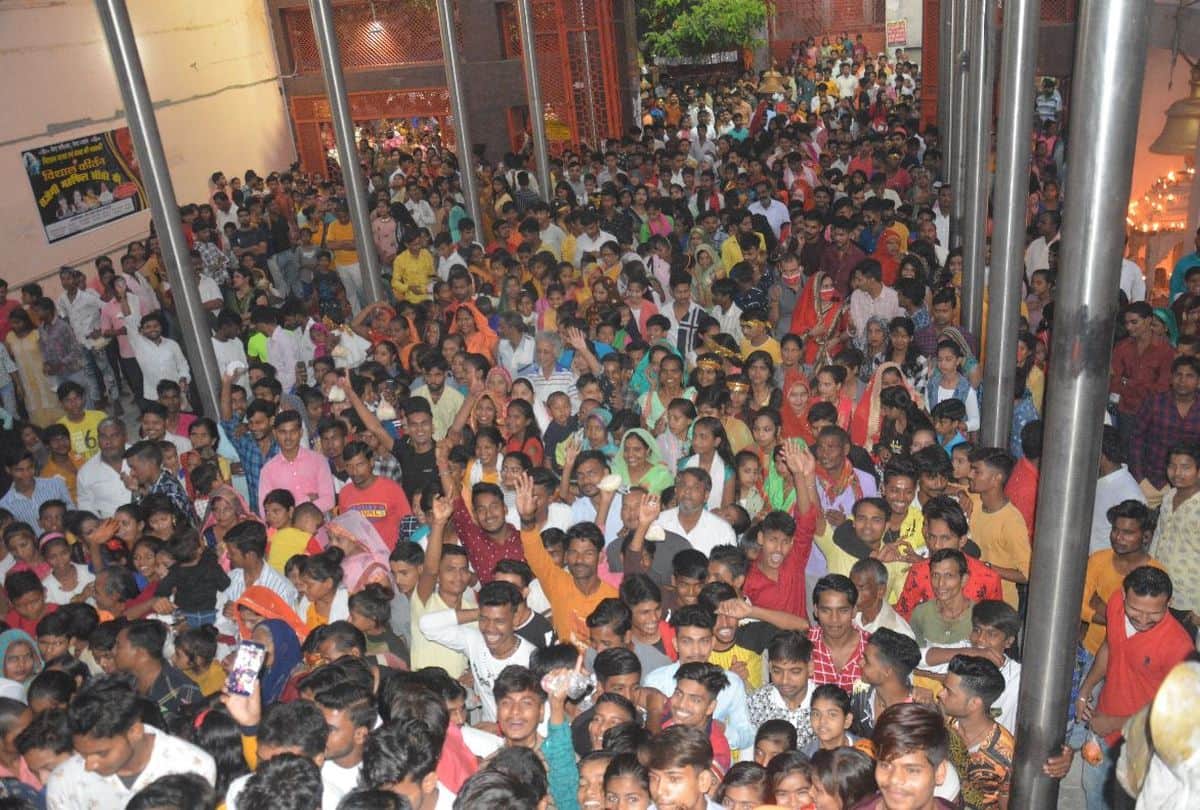 Navratri 2021: Devotees Came For Worship In Kaila Devi And Vaishno Devi Mandir