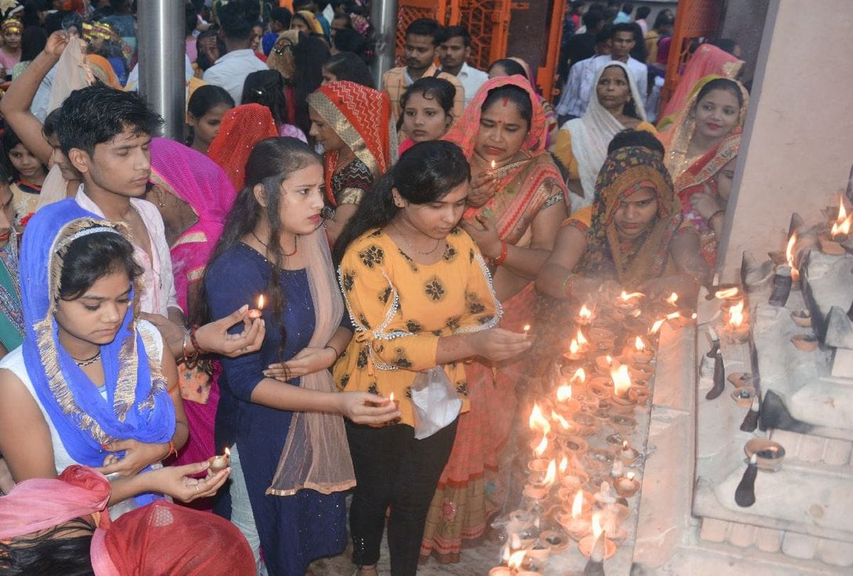 Navratri 2021: Devotees Came For Worship In Kaila Devi And Vaishno Devi Mandir