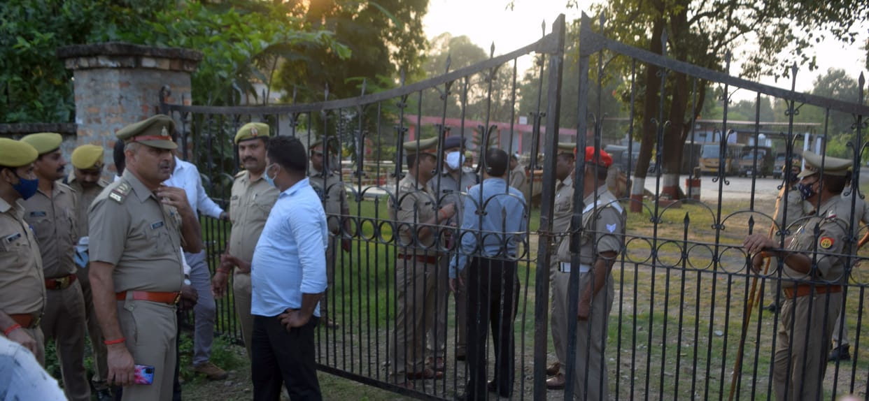Movement intensified in PAC campus from 1 pm