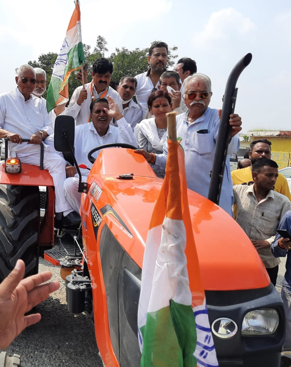 Lakhimpur Kheri Incident: Congress Leaders Sitapur march from uttarakhand with former CM Harish Rawat