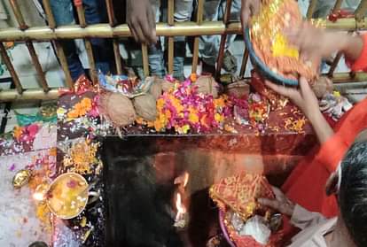 shardiya navratri 2021: devotees pays obeisance at shakti peethas in himachal pradesh