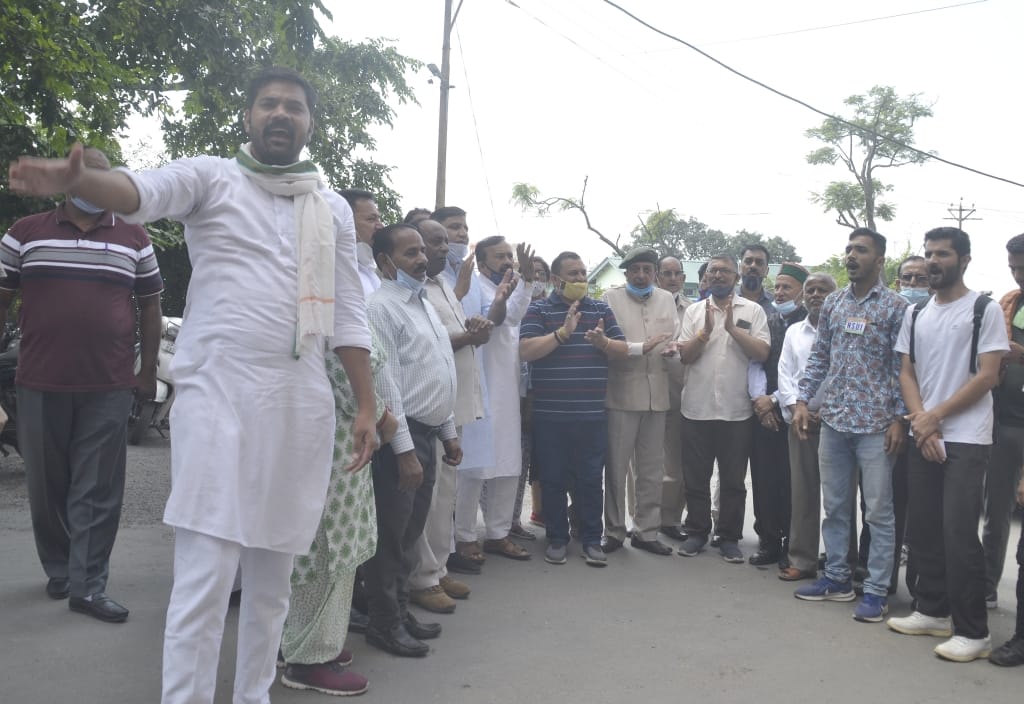 political event in nahan sirmaur