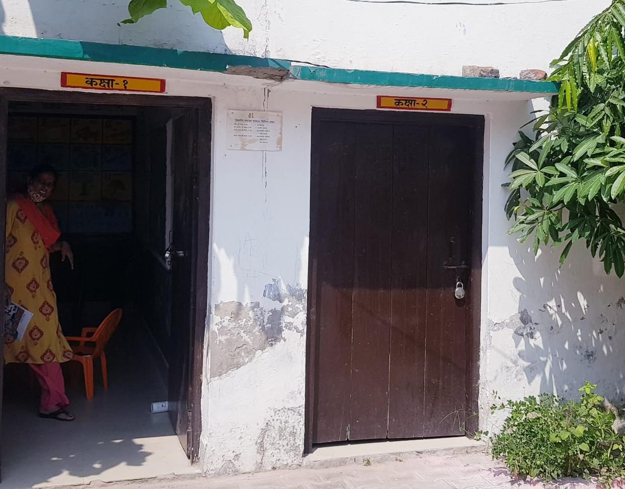 Locks installed at centers, workers are not reaching