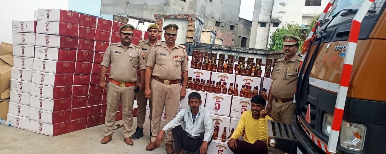 Arunachal Pradesh Marka caught 420 boxes of liquor, two smugglers from Sonipat arrested