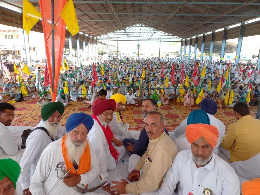 Kisan Mahapanchayat: Farmers will open front against BJP in by-elections, will campaign in protest