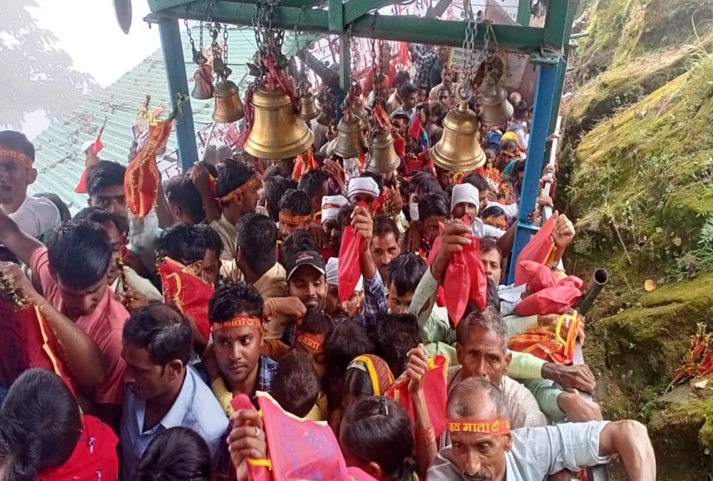 Shardiya Navratri 2021 in Uttarakhand: Devotees Huge Crowd on Maa Purnagiri Dham and other Devi temples photos