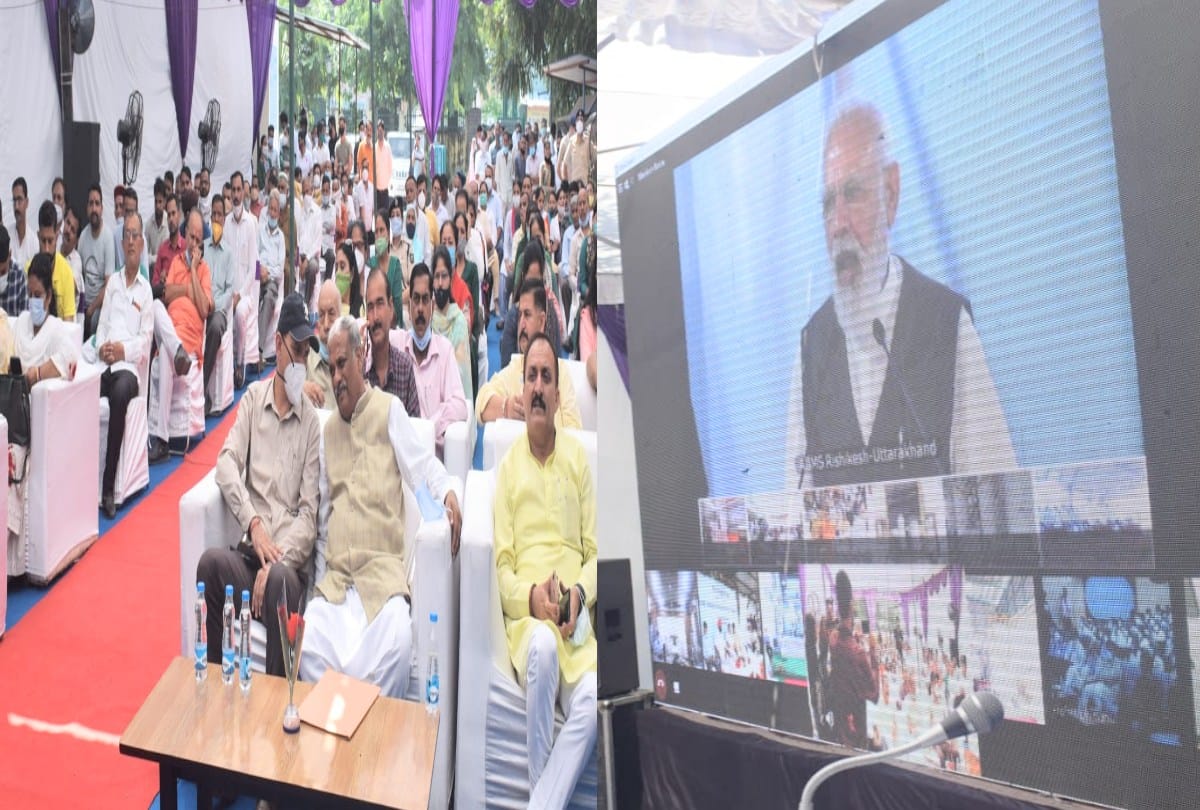 PM Modi said - Oxygen plant facility has been developed in every district of the country in a short time